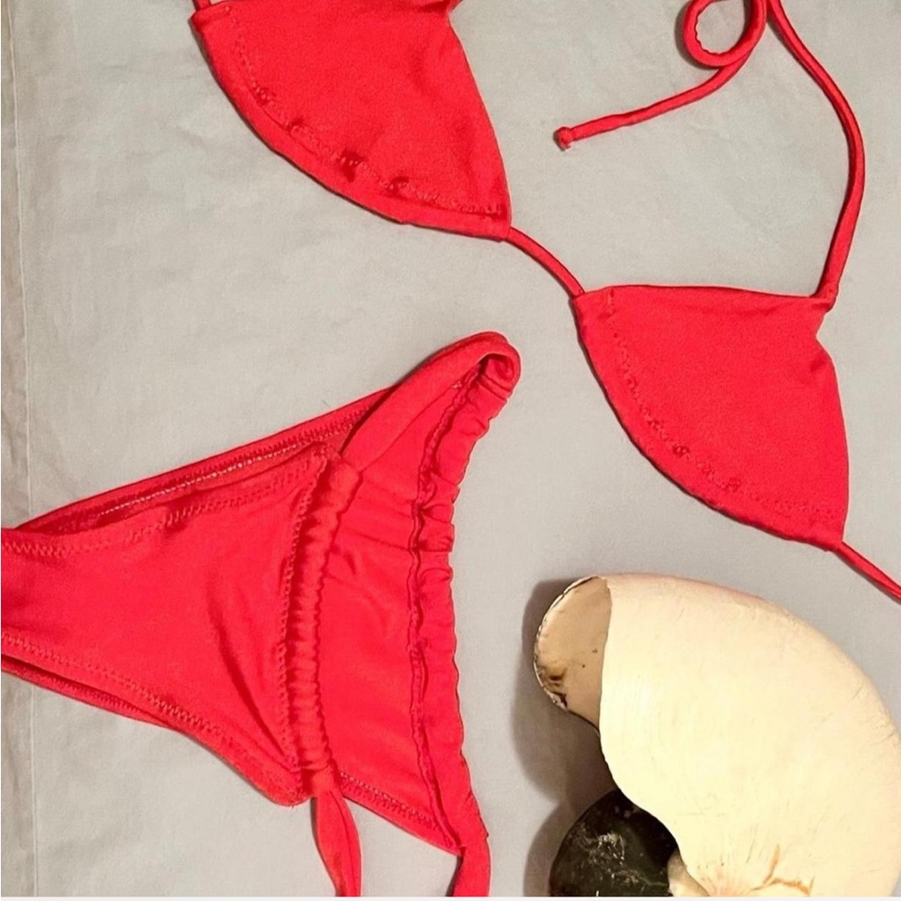Red bikini set #bikinilove
